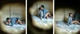 ကိုကျော်ကြီး Bagအိပ်တောင်မချွတ်ဘူး ကြိတ်ဆွဲနေတာ ချောင်းရိုက်လေး