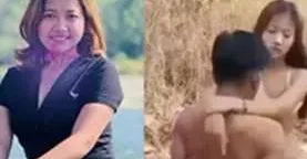 စော်အချောလေးကို တောထဲမှာဖက်ပြီးလိုးပလိုက်တာ