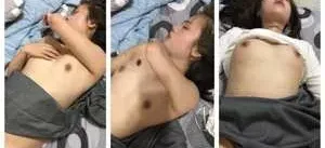 နို့မှာအမှတ်နဲ့ တရုတ်မအချောလေးကို ပေါက်ဖြဲပြီး လိုး လက်နဲ့ပါကလိုင်းပေးတာ